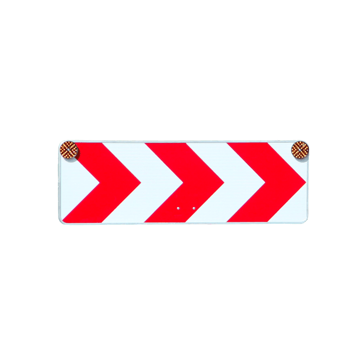 Panneau K8 lumineux TRIFLASH – Déviation et rétrécissement temporaire de chaussée