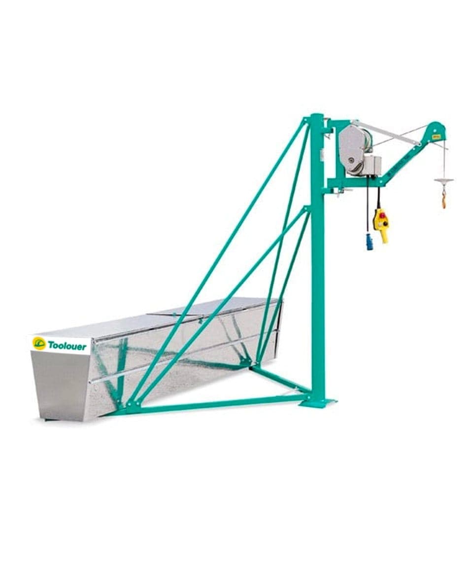 Treuil électrique de terrasse 300kg – 25m – 230V