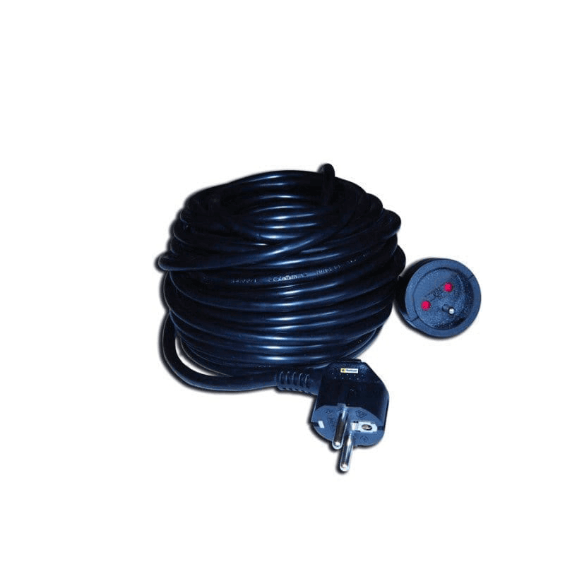Rallonge électrique monophasée 20 m – Câble d’alimentation de chantier