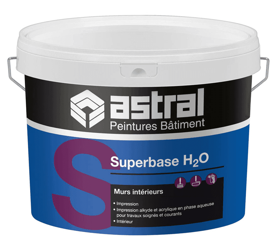 Peinture Superbase H2O Astral – Impression Mur et Plafond Intérieur