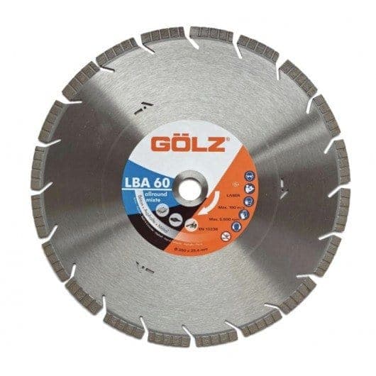 Disque diamant LBA60 mixte technique béton, asphalte, acier Ø300 / 350 mm