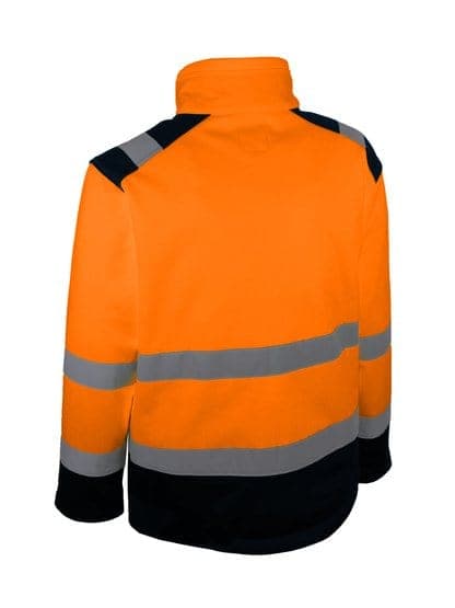 Veste softshell de signalisation sans capuche – coupe-vent, déperlante et haute visibilité