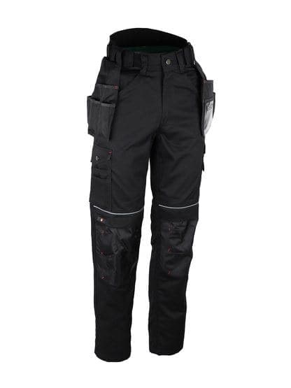 Pantalon coton polyester – Pantalon de travail multi-poches renforcé