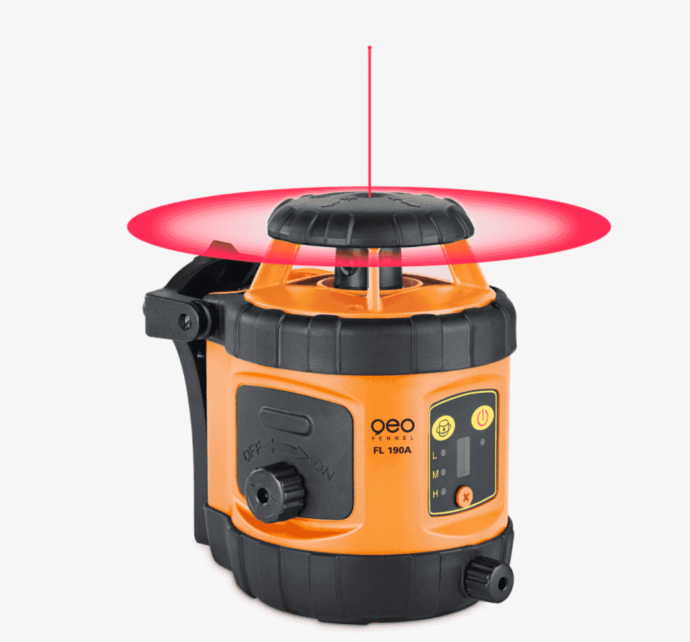 Niveau laser rotatif FL 190A – Pack complet chantier