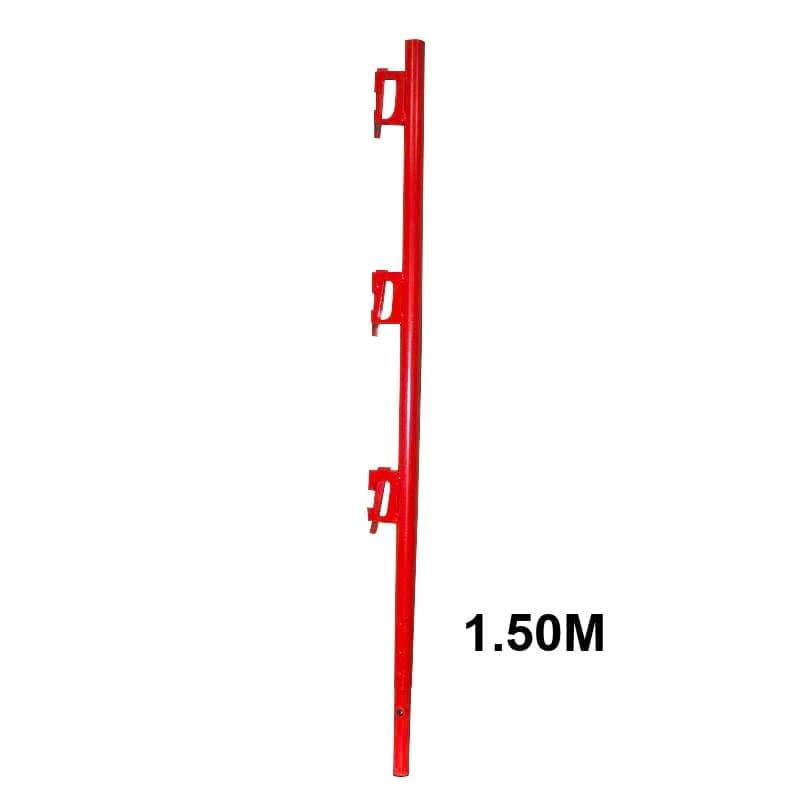 Poteau supérieur garde-corps – Bloqueur tube – Peint
