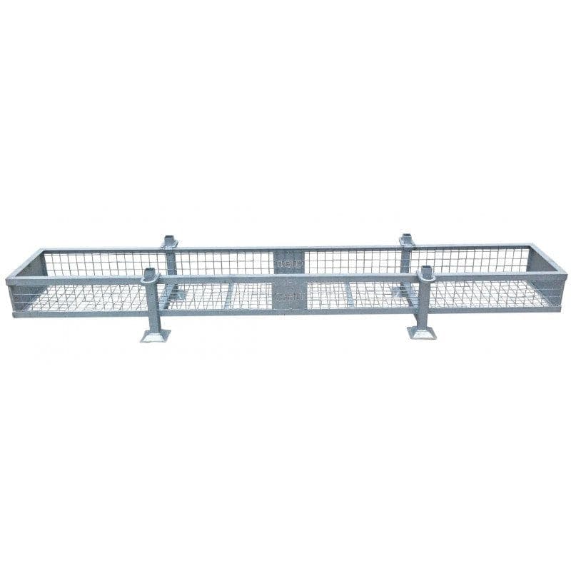 Panier garde-corps de sécurité – Stockage pour lisses Ø34 mm – Galvanisé à chaud