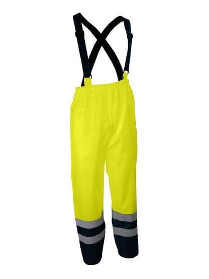 Pantalon à bretelles haute-visibilité