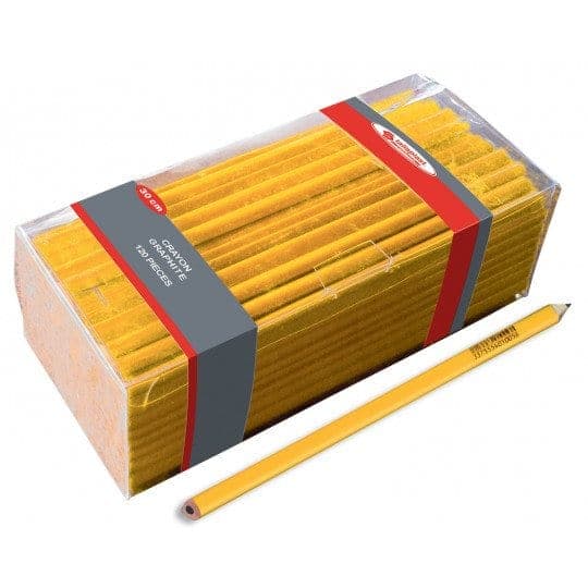 Crayons charpentier - Lot de 120