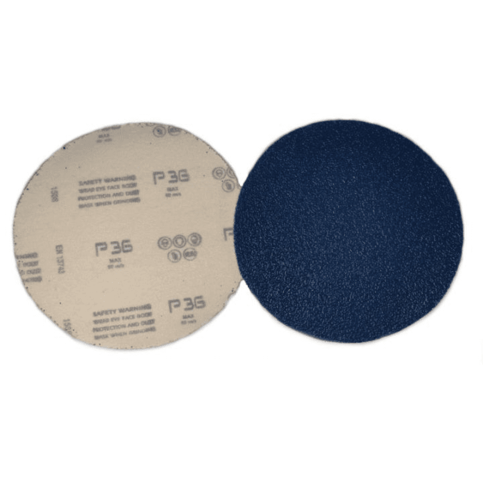 Disque velcro diamètre 150 grain 16 zirconium