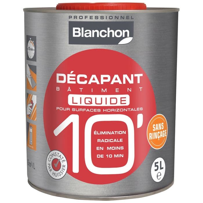 Décapant liquide 10 minutes 5 L