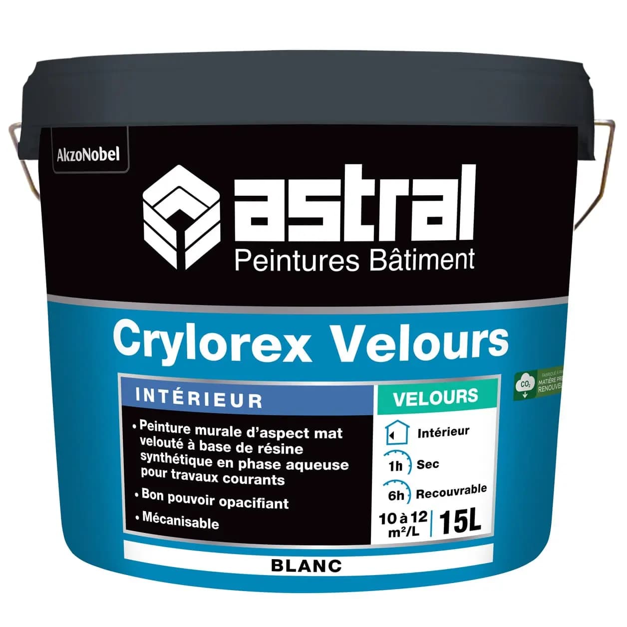 Crylorex velours blanc 5 L