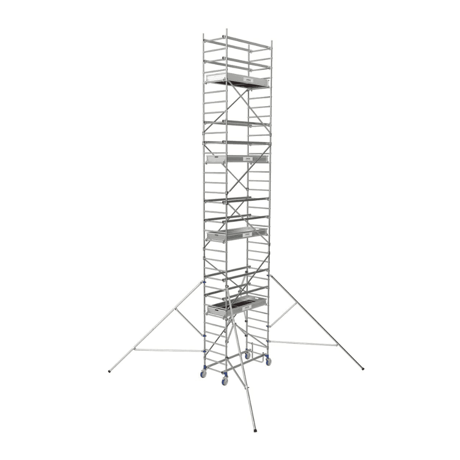 Échafaudage roulant Cross 180 – Hauteur 9,80 m