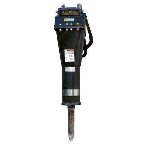 BRH - Brise-roche hydraulique 80 kg pour pelleteuse 1,1 t à 1,3 t