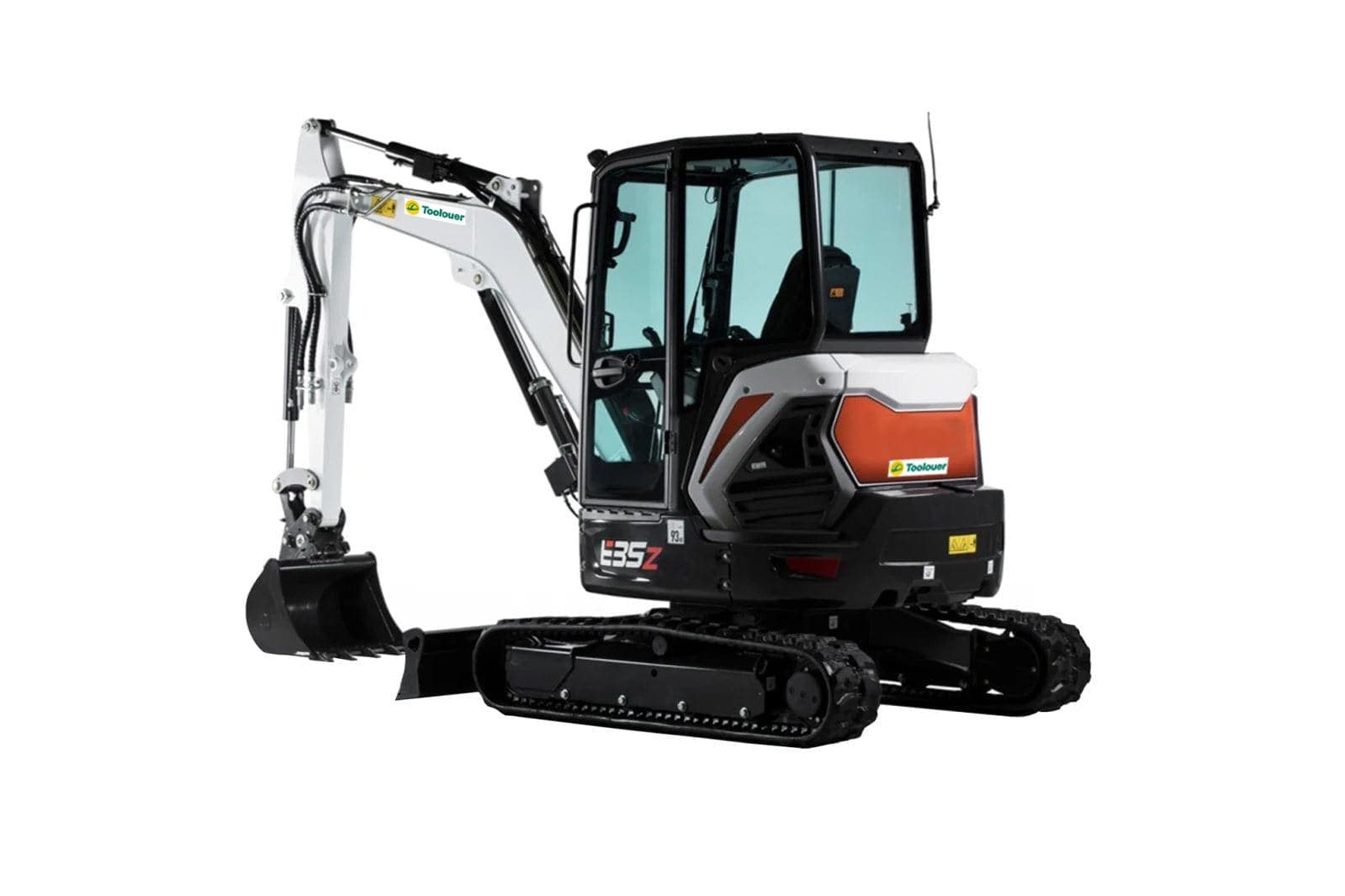 Mini-Pelle 3,5 T E35z – Pelle Compacte Zéro Déport