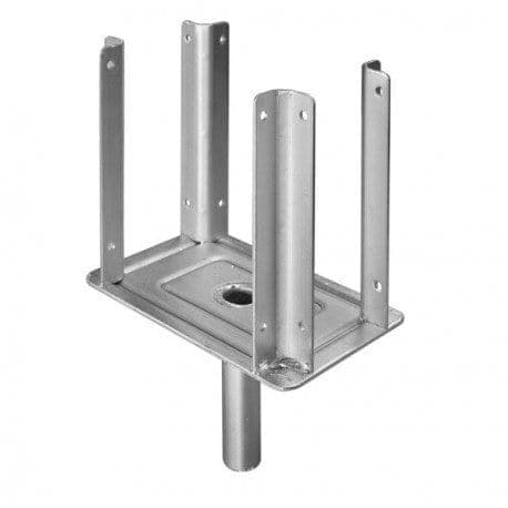 Fourche double position – outil de manutention galvanisé