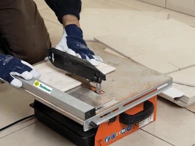 Tronçonneuse à Carrelage 230V – Longueur de Coupe 400 mm