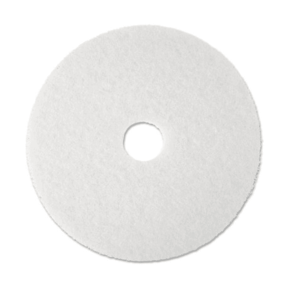 Pad monobrosse blanc 180 mm