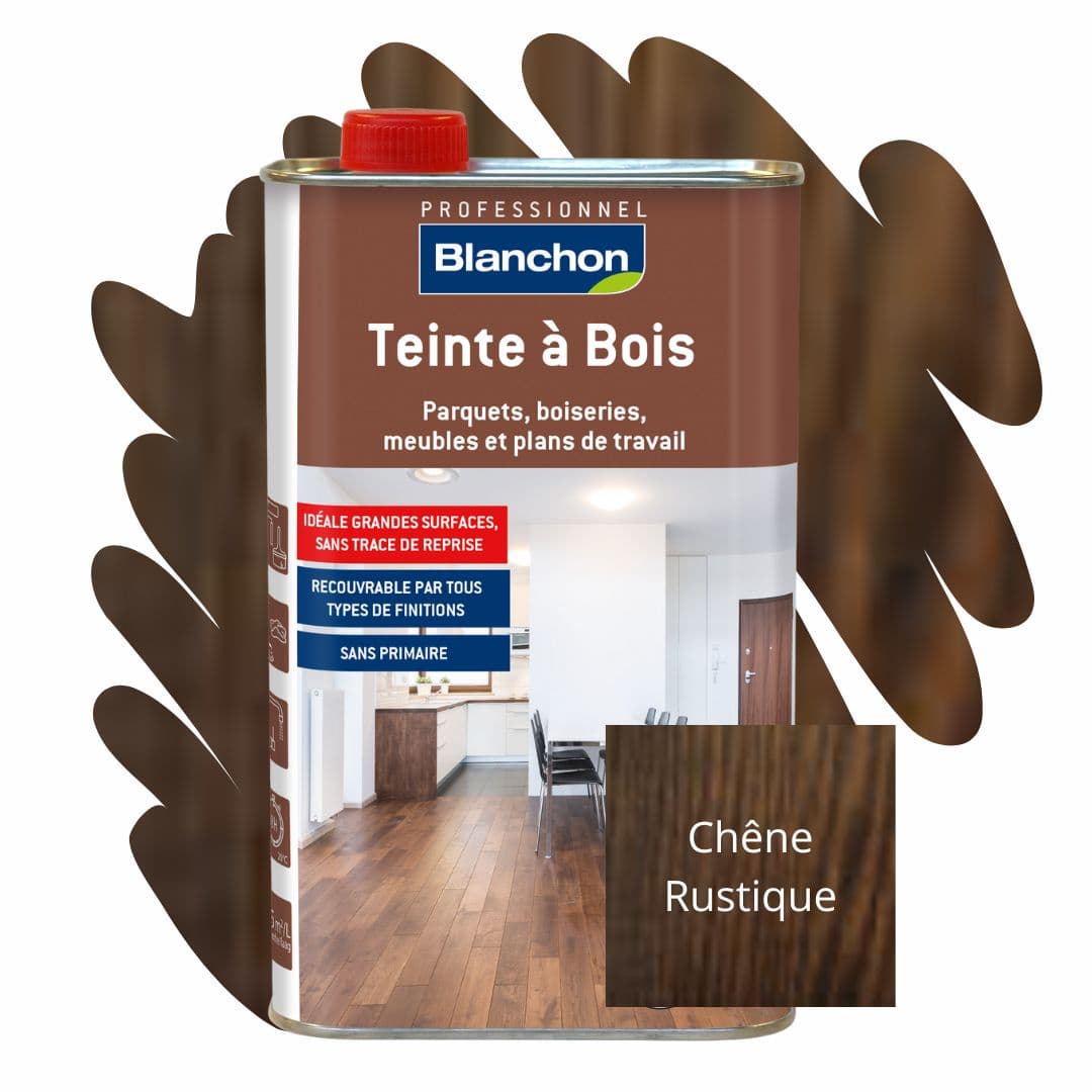 Teinte bois 1 L chêne rustique
