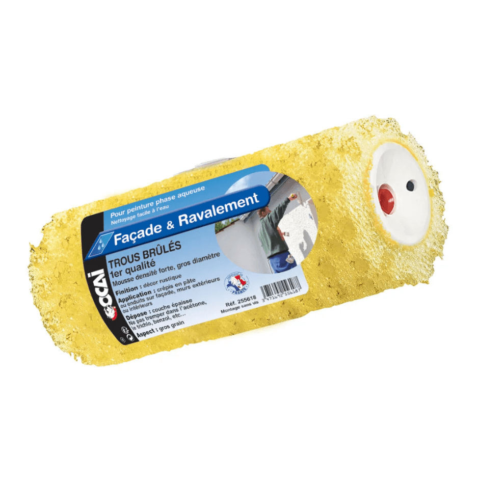 Manchon fil jaune clip 180 mm