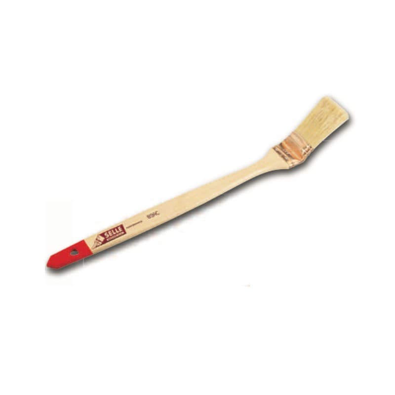Brosse radiateur coudée n°25